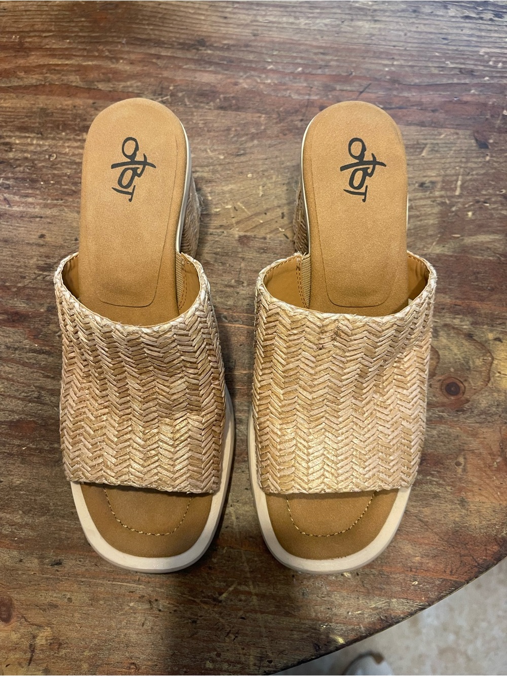 OTBT - BRAVURA in RAFFIA Heeled Sandals